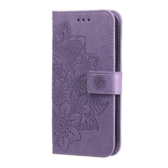 Flip case for Samsung Galaxy A13 4G, Mandala Flower, purple