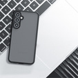 Case for Samsung Galaxy A55 5G, Fusion Hybrid, with camera protection, transparent / black