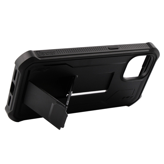 Armored case for iPhone 13 / 14, Dexnor Full Body, black