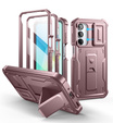 Armored case for Samsung Galaxy A16, Dexnor Full Body (Two Frames), pink