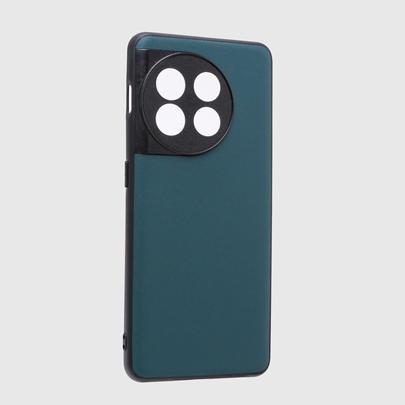 Leather case for OnePlus 11 5G, leather hybrid, green