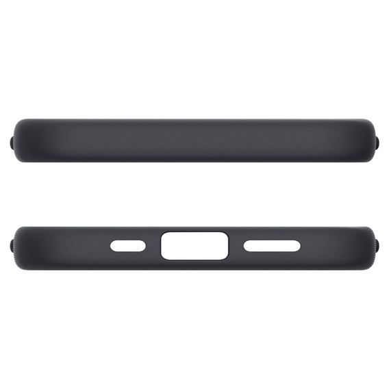 Spigen case for iPhone 16E, Nano Pop MagSafe, black + 9H tempered glass