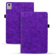 Flap case for Lenovo Tab M11, flower, purple