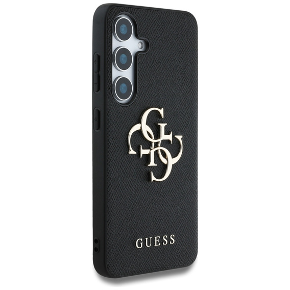 GUESS Grained Big 4G Logo case for Samsung Galaxy S25