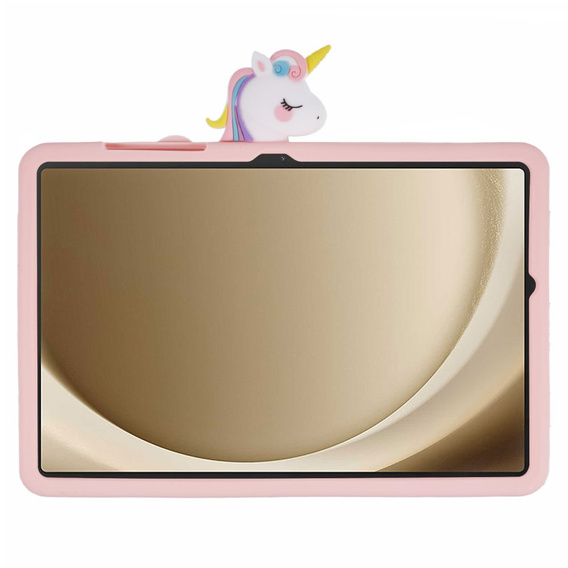 Children's case for Samsung Galaxy Tab A11 Plus / A9 Plus, Cute Patterns, with stand, pink