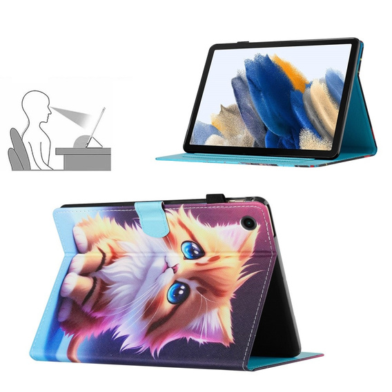 Case for Samsung Galaxy Tab A11 / A9 X110 / X115, cat