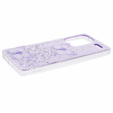 Case for Xiaomi Redmi Note 13 Pro+, Glitter Butterfly, purple