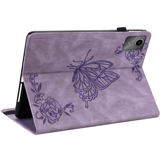 Case for Lenovo Tab M11, Butterfly, purple