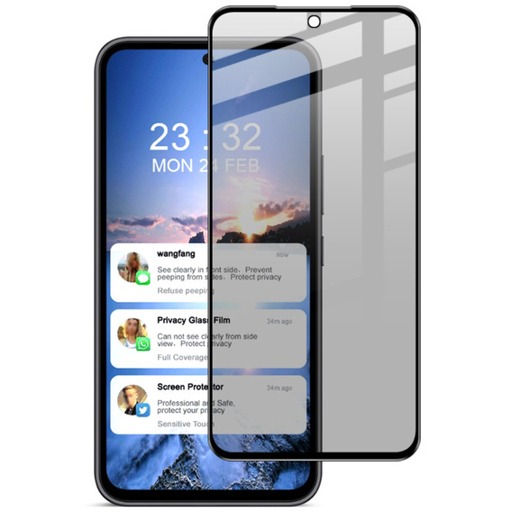 IMAK Privacy Tempered Glass for Samsung Galaxy A54 5G