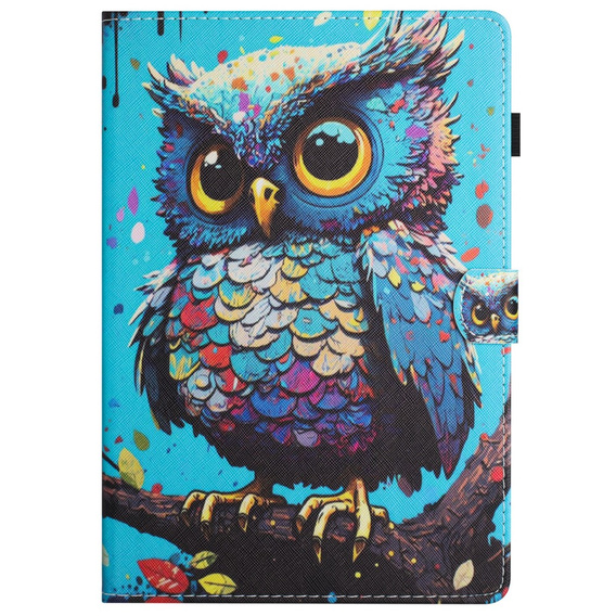 Case for Lenovo Tab M11, with flap, owl