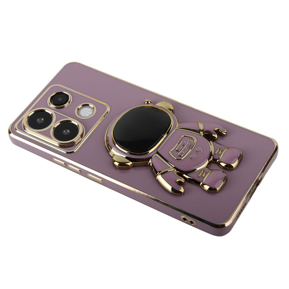 Case for Xiaomi Redmi Note 13 Pro 5G, Astronaut, purple + 9H Tempered Glass