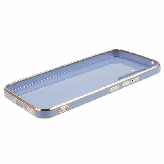 Case for Samsung Galaxy S24+ Plus, Glamour CamShield, blue