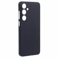 Case for Samsung Galaxy S24 FE, Aramid Fiber Cover, black