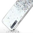 Case for Samsung Galaxy A7 2018, Glittery, transparent