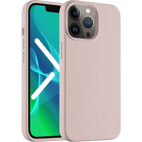 Case for iPhone 14 Pro Max, Silicone Lite, pink