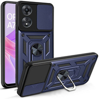 Case for Oppo A78 5G, CamShield Slide, blue