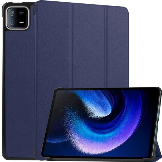 Case for Xiaomi Pad 6, Smartcase, dark blue