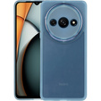 Silicone case for Xiaomi Redmi A3, with camera protection, transparent / blue