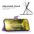 Flip case for Samsung Galaxy A56, Wallet, BINFEN COLOR, purple