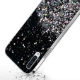 Case for Samsung Galaxy A50/A50S/A30S, Glittery, black