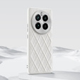 Case for Realme 12 Pro 5G / 12 Pro+ 5G, Rhombus, white