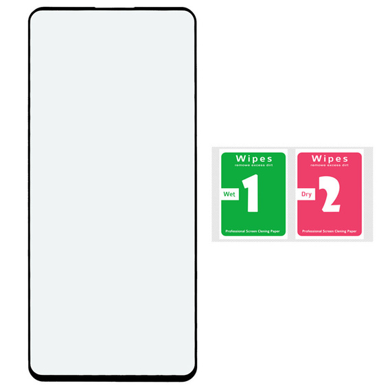 3D Tempered Glass for OnePlus 10T 5G, black