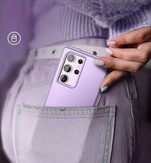 Case for Samsung Galaxy S23 Ultra, Suritch Full Body, purple