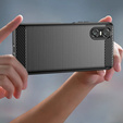Case for Sony Xperia 10 VI, Carbon, black