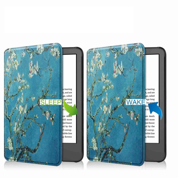 Case for Kindle 11, Smartcase, sakura