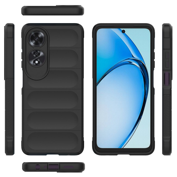 Case for Oppo A60, Gaming Shockproof, black