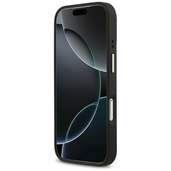 GUESS 4G Logo Plate MagSafe Case for iPhone 17 Pro