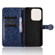 Flip case for Xiaomi Redmi 15C 4G/LTE, Wallet Rhombus, blue