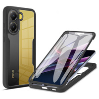 Case for Xiaomi Poco X7 Pro 5G, Shockproof, with film, black