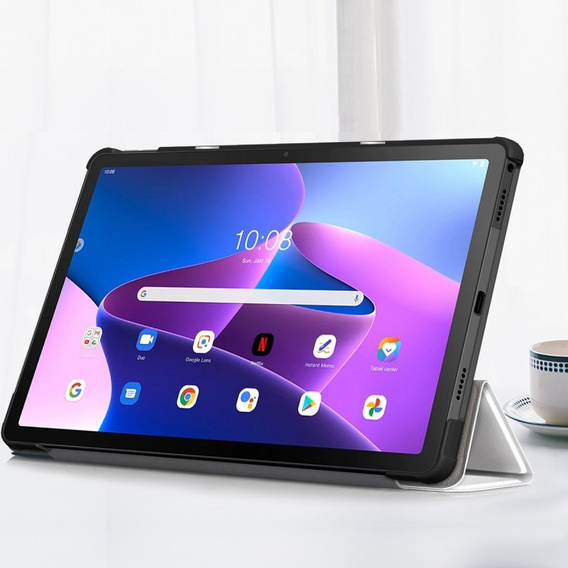 Case for Lenovo Tab M10 Plus 10.6 TB-125F / TB-128F 3 Gen, Smartcase, sleeping cat