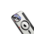 Flip case for iPhone 14, RFID Wallet MagSafe CamShield, black