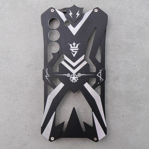 Armored case for Samsung Galaxy S22, Aluminum Alloy, black