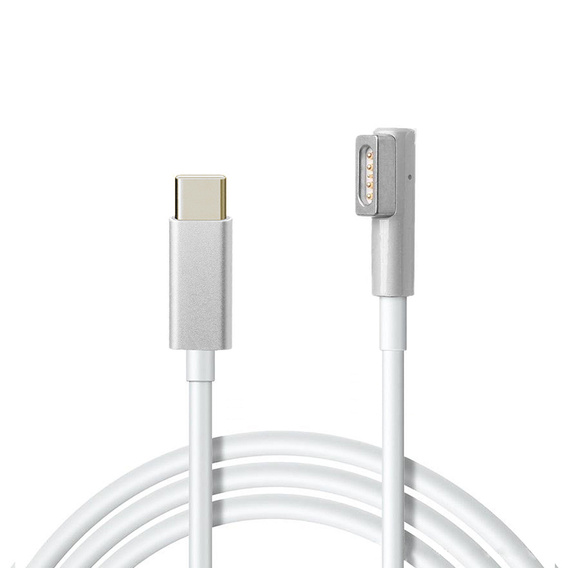 USB-C to MagSafe1 charging cable with L-shaped tip for MacBook Air and Pro (models up to 2012)