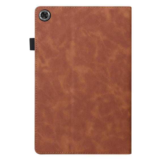 Case for Samsung Galaxy Tab A9, Classic, with space for stylus, brown