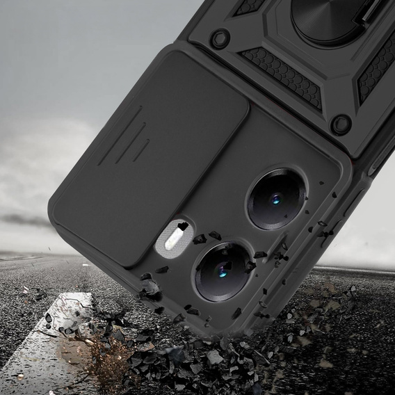 Case for Xiaomi Poco X7 Pro 5G, CamShield Slide, black