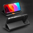 QIALINO leather wallet flip case for iPhone 17 Pro - black