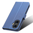 Flip case for Realme C55, Wallet, Smart Magnet, blue