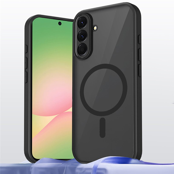 Matt Case for MagSafe for Samsung Galaxy A37 5G, black