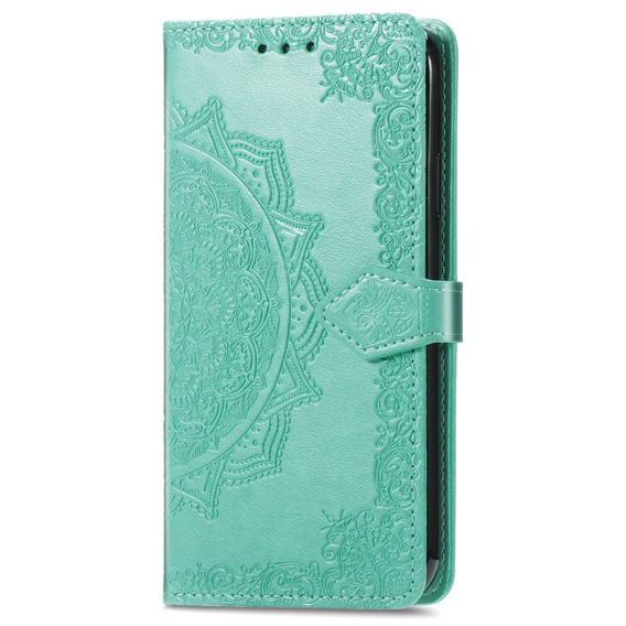 Flip case for Xiaomi Redmi 12C, Mandala, green