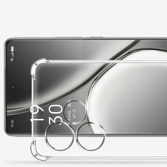 Case for Realme GT 6 / 6T, Dropproof, transparent