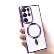 Case for Samsung Galaxy S22 Ultra, MagSafe Hybrid, purple