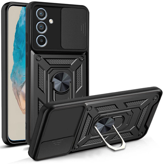 Case for Samsung Galaxy M35, CamShield Slide, black