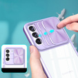 Case for Samsung Galaxy A14 4G/5G, Slide Camera, purple