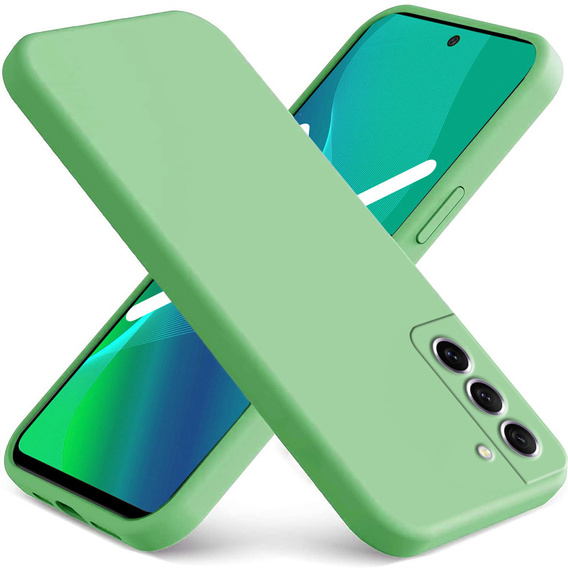 Case for Samsung Galaxy S21 FE, Silicone Lite, mint