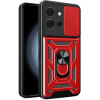 Case for Motorola Edge 50 Neo / Motorola ThinkPhone 25, CamShield Slide, red