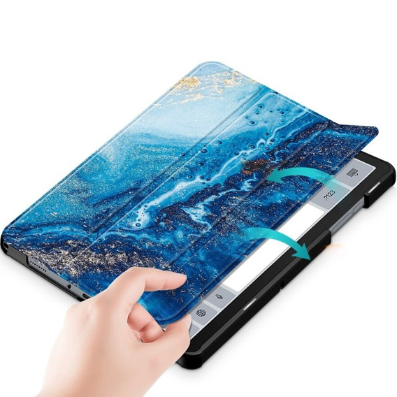Case for Samsung Galaxy Tab A9+, Smartcase, wave